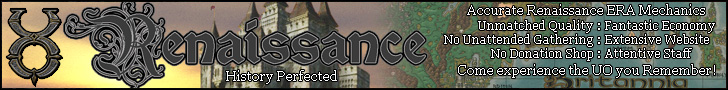 UO Renaissance - History Perfected