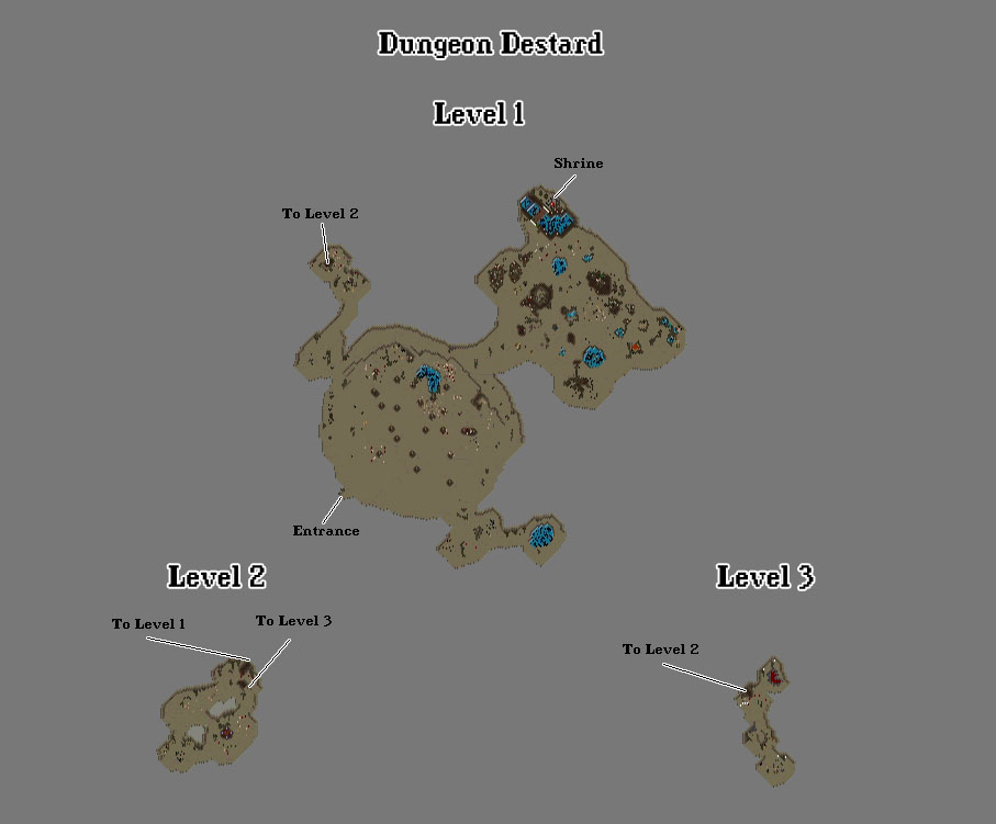 Dungeon Shame Map