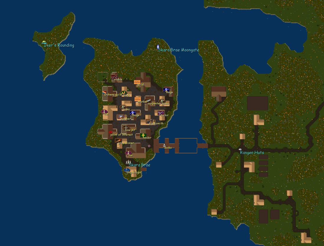 Place Skara Brae UO Renaissance An Ultima Online Free Shard