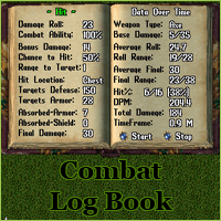 Ultima Online Combat Log Book